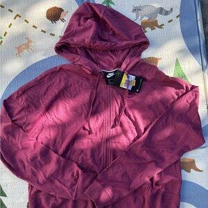 Nike Kids' Maroon Hoodie Jacket